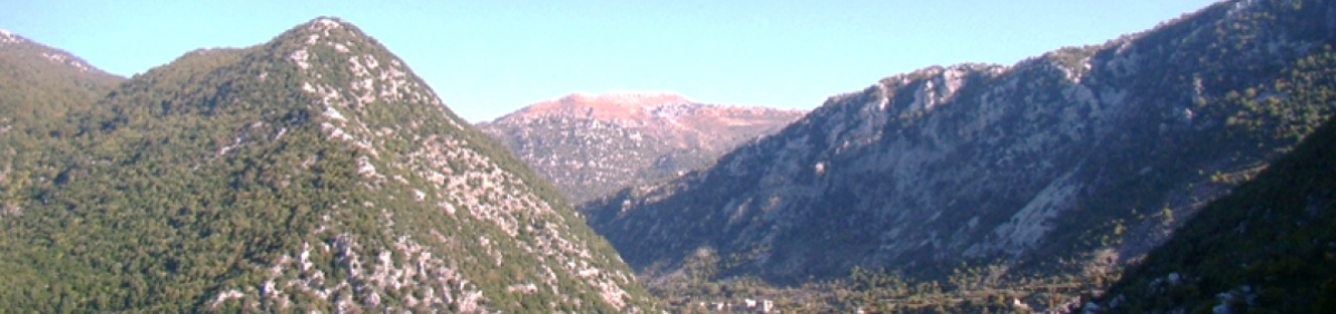 Montagnes autour de Chahtoul